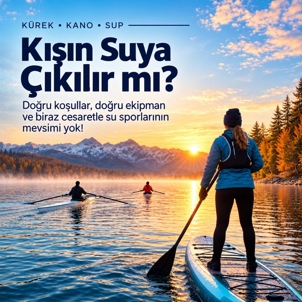 Kışın Suya Çıkılır mı? | Kürek, Kano, SUP